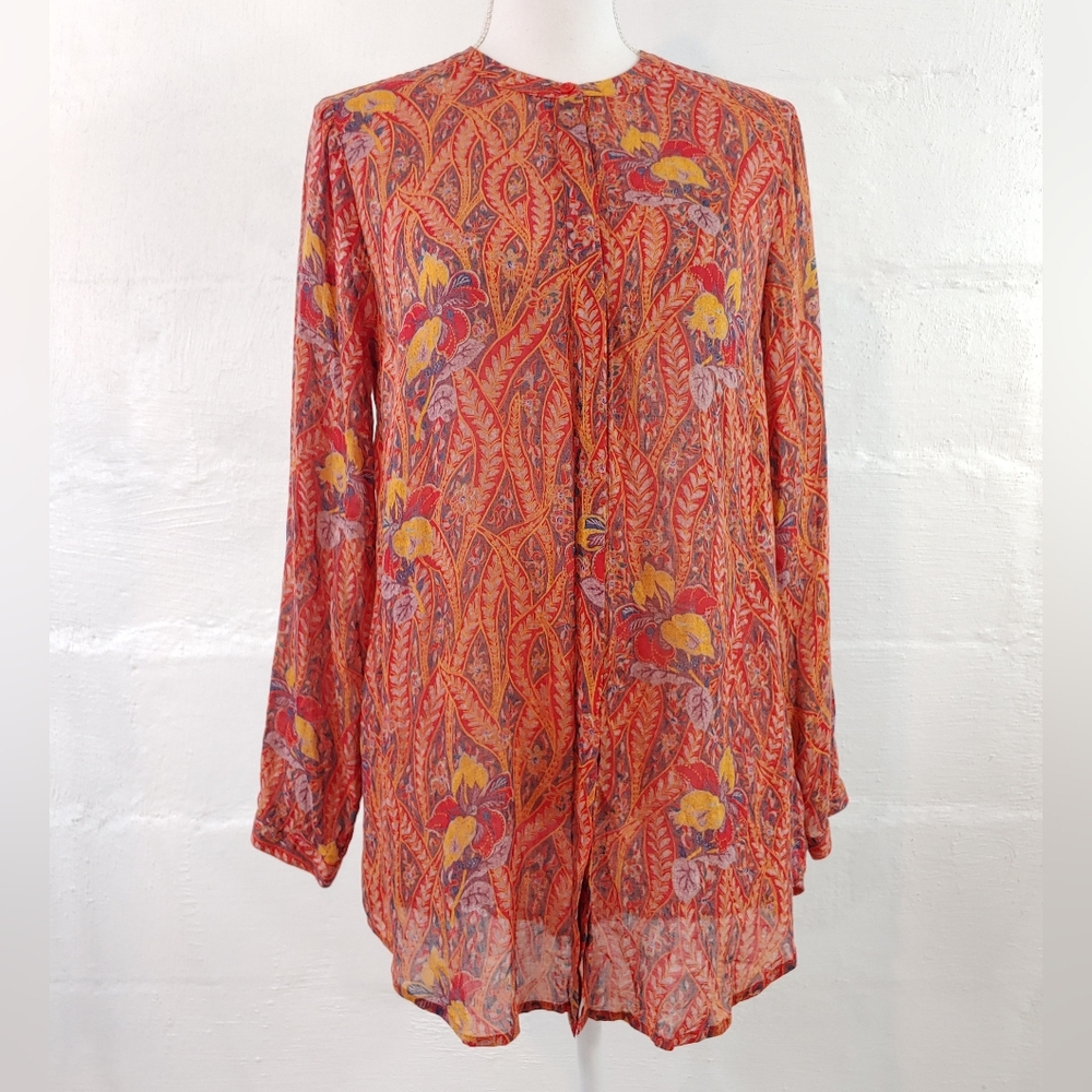 LUCKY BRAND BUTTON FRONT SHIRT (a168)